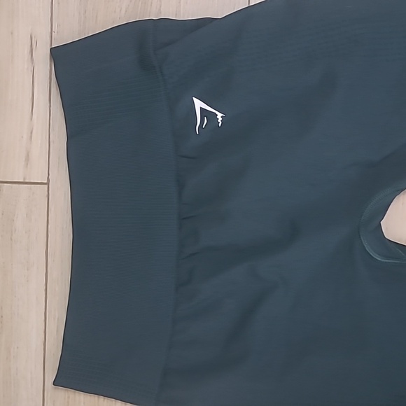 Gymshark Vital Seamless Leggings -  Green  Size Large - Picture 3 of 6